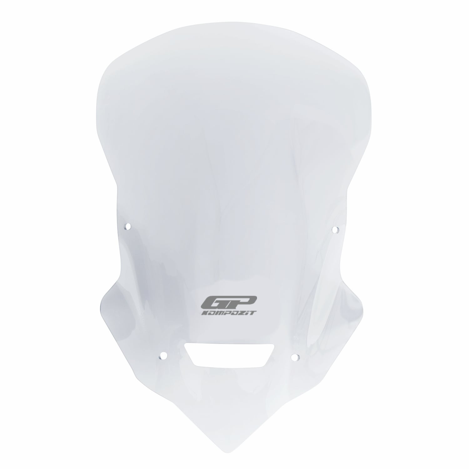 GP Kompozit Bajaj Dominar 250 / 400 2017-2026 Uyumlu Ön Cam Şeffaf 48 cm