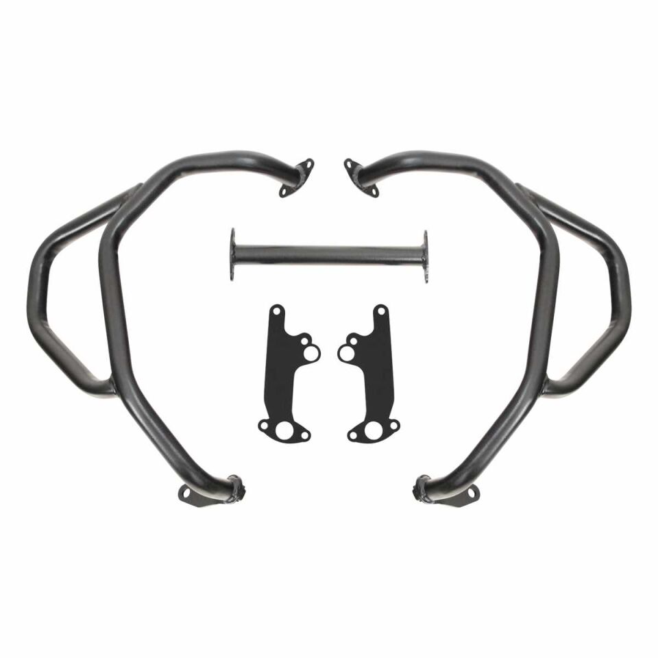 GP Kompozit BMW R 1300 GS 2023-2024 Uyumlu Motor Üst Koruma Demiri Siyah