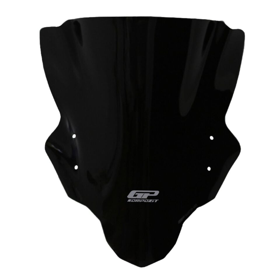 GP Kompozit Bajaj Pulsar NS 200 2011-2024 Uyumlu Ön Tur Camı Siyah 40 cm
