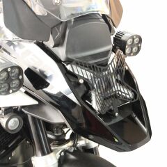 GP Kompozit BMW R 1300 GS 2024 Uyumlu Far Koruma Siyah