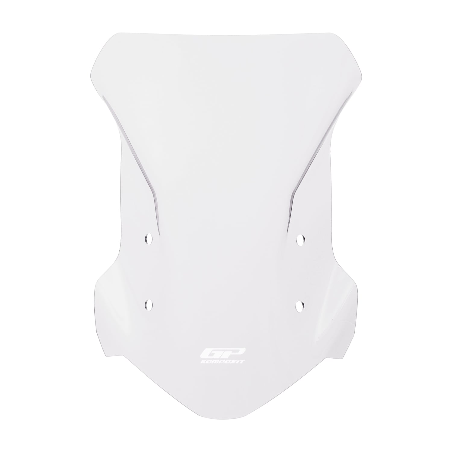 GP Kompozit Benelli TRK 251 2019-2023 Uyumlu Ön Tur Camı Şeffaf 51 cm