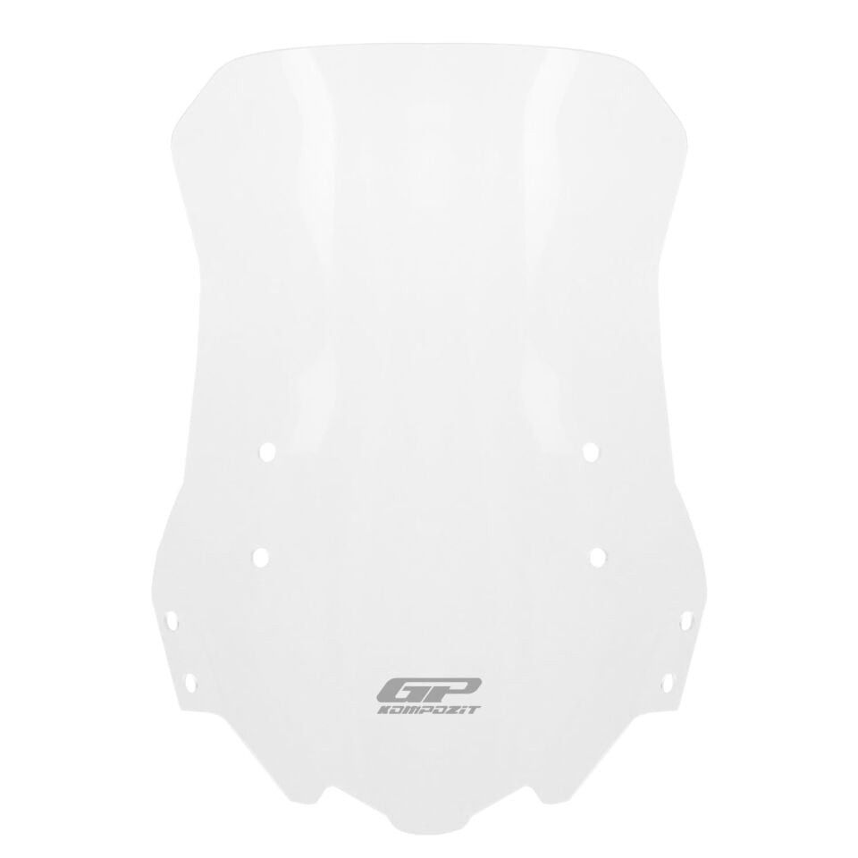 GP Kompozit Benelli TRK 502 / 502X 2018-2023 Uyumlu Ön Tur Camı Şeffaf 53 cm