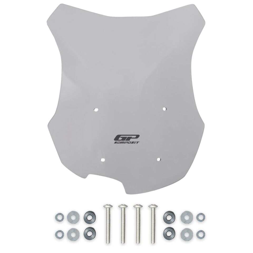 GP Kompozit BMW F 800 GS 2024-2025 Uyumlu Ön Cam Füme 45 cm