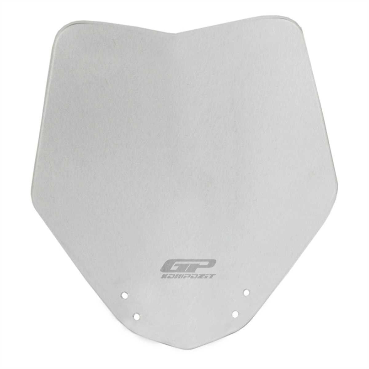 GP Kompozit KTM Duke 250 2011-2016 Uyumlu Spor Ön Cam Şeffaf