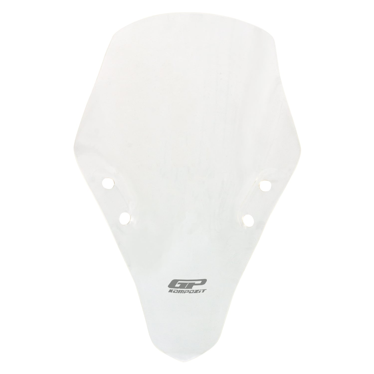 GP Kompozit CF Moto 250 SR 2020-2025 Uyumlu Ön Cam Şeffaf 42 cm
