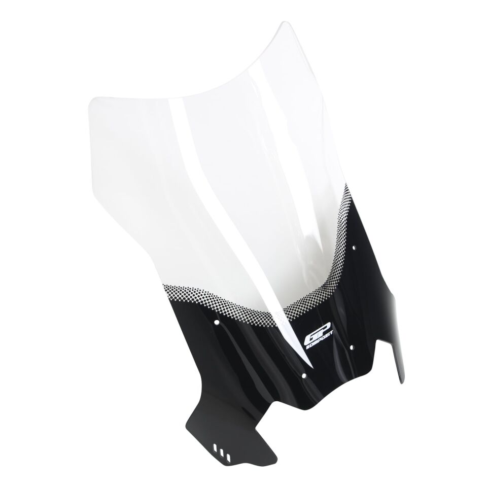 GP Kompozit CF Moto 250 CL-X 2022-2026 Uyumlu Ön Tur Camı Şeffaf 55 cm