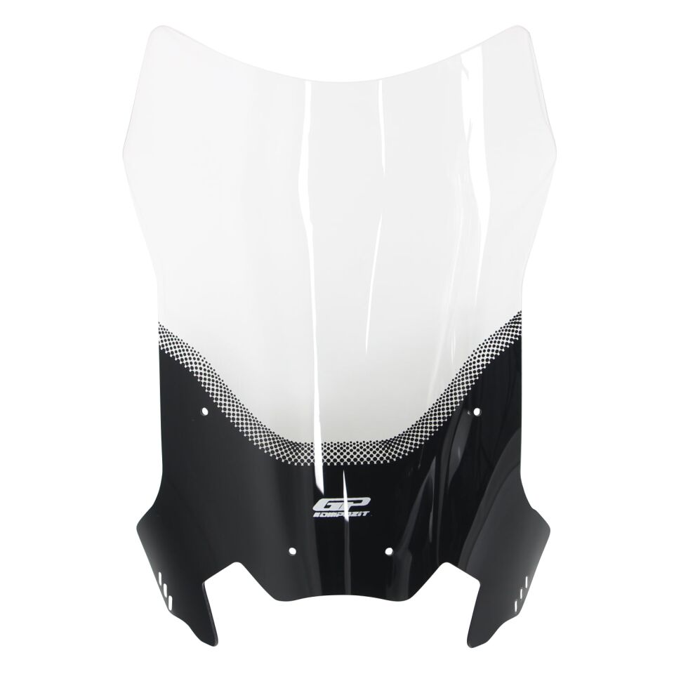 GP Kompozit CF Moto 250 CL-X 2022-2026 Uyumlu Ön Tur Camı Şeffaf 55 cm