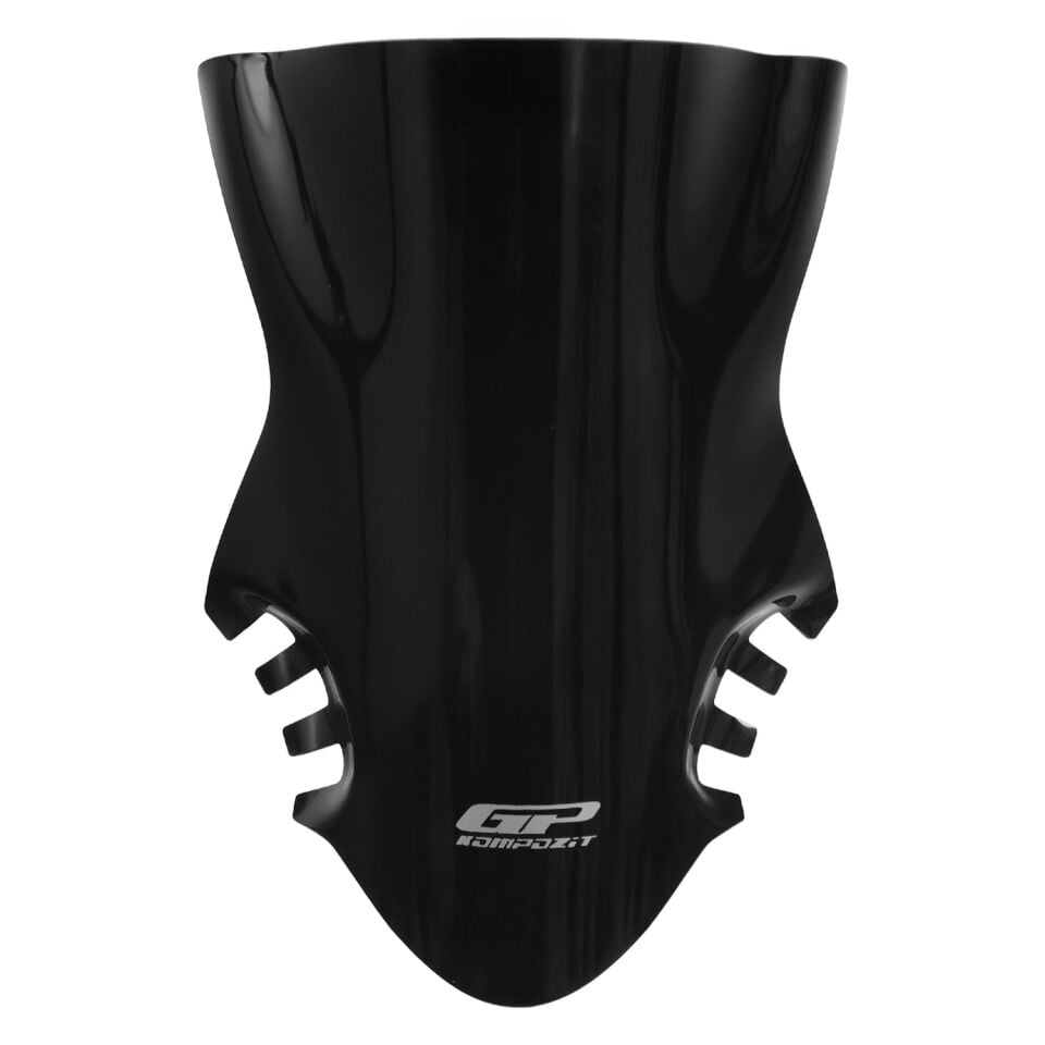 GP Kompozit CF Moto 450 SR 2023-2026 Uyumlu Ön Cam Siyah 39 cm