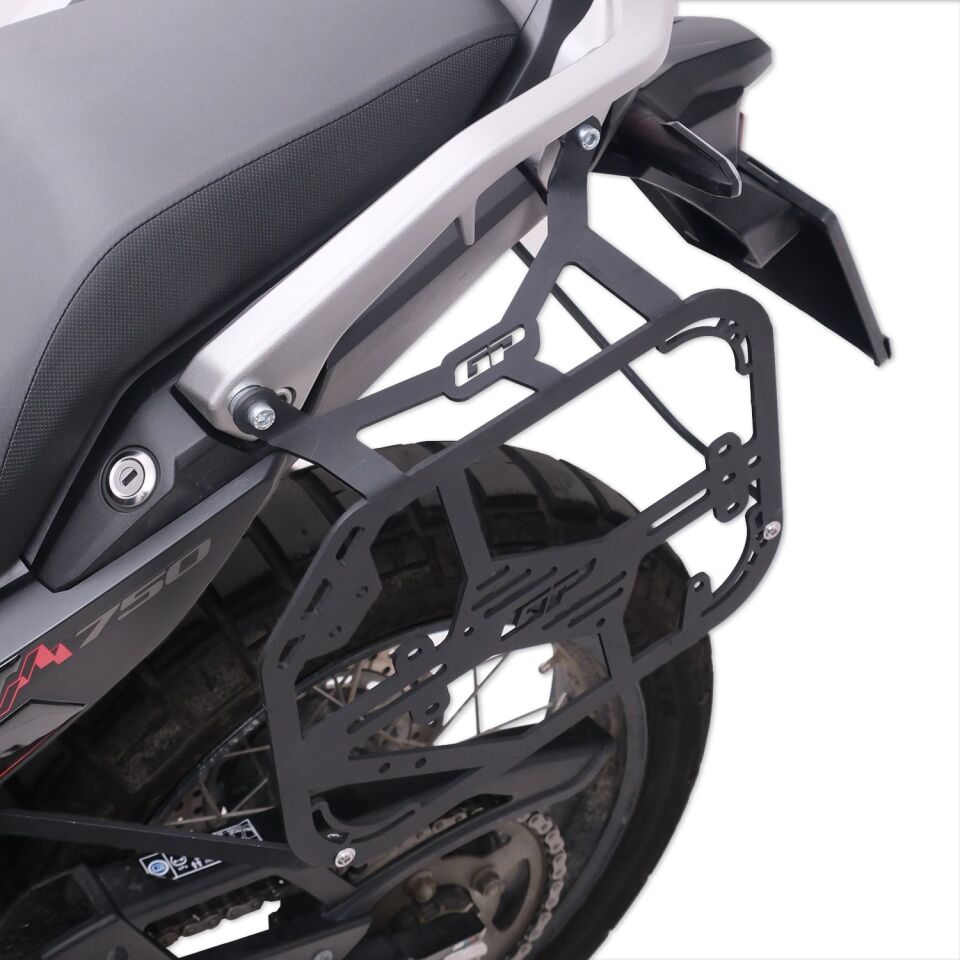 GP Kompozit Honda XL750L Transalp 2023 - 2024 Uyumlu Yan Çanta Demiri Siyah