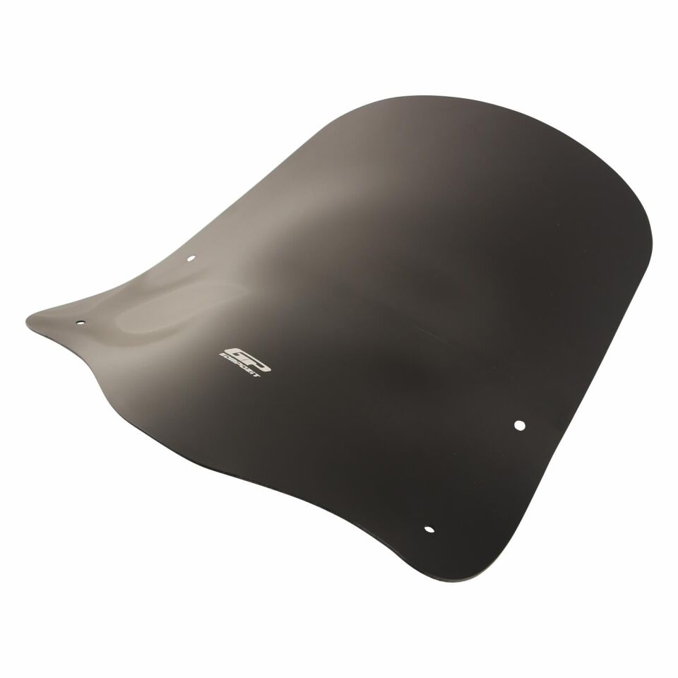 GP Kompozit Scooter Universal 2020 Uyumlu Ön Cam Siyah 42 cm