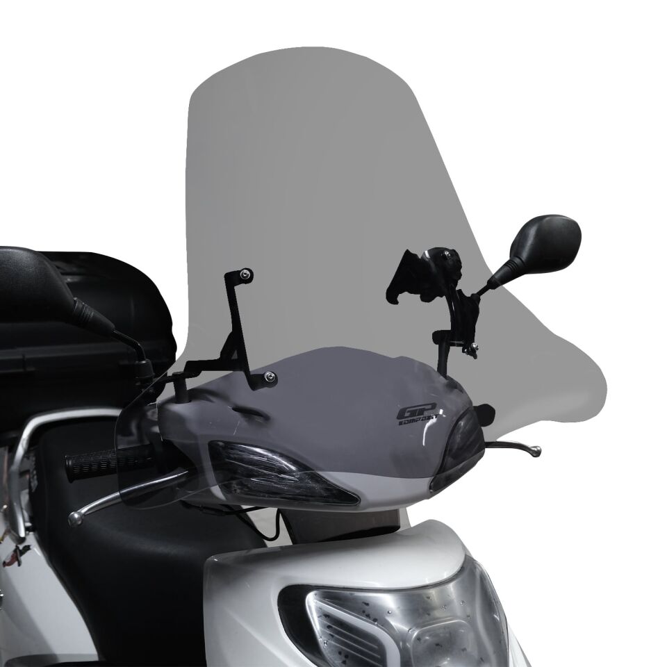 GP Kompozit Scooter Universal Elcikli Ön Cam Füme 59 cm