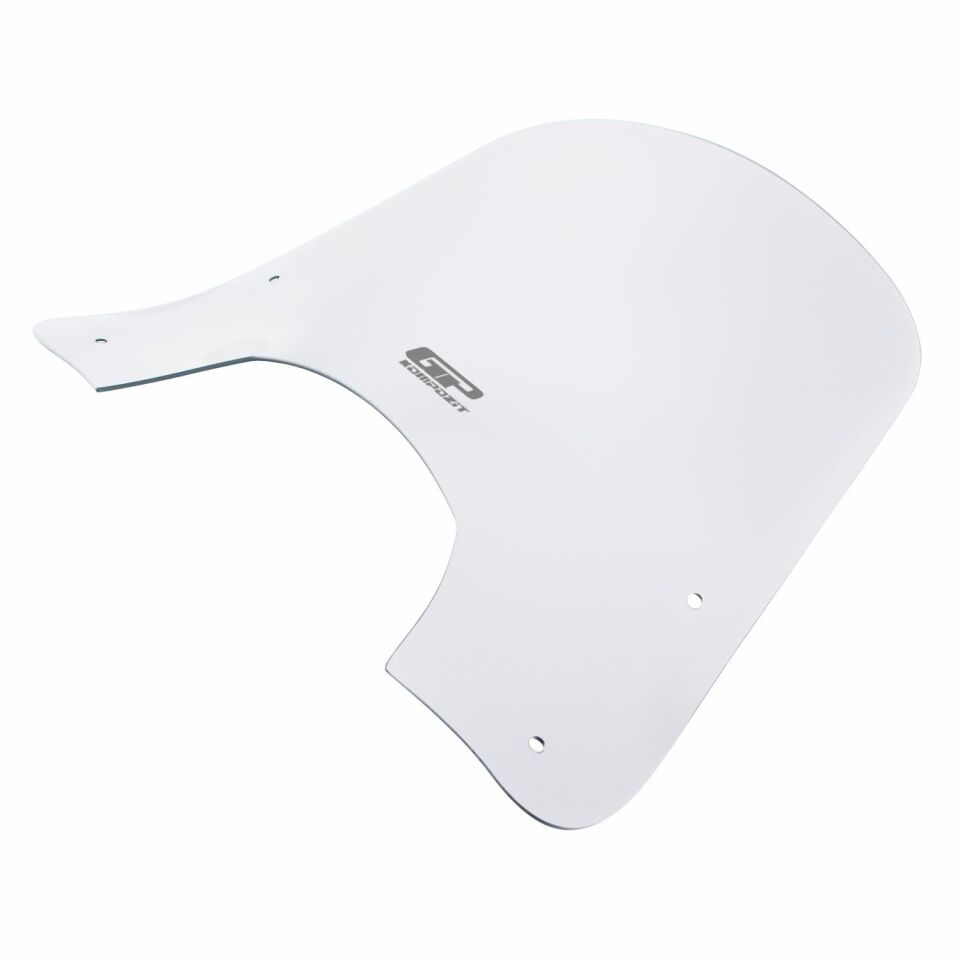 GP Kompozit Scooter Universal Kısa Ön Cam Şeffaf 42 cm