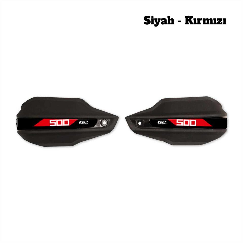 GP Kompozit Honda NX 500 2025 Uyumlu Elcik Koruma Siyah