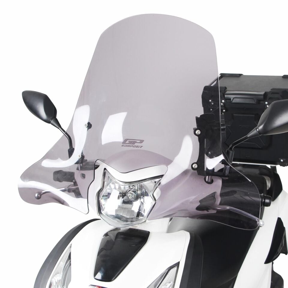 GP Kompozit Honda Dio 2021-2025 Uyumlu Ön Cam Füme 48 cm