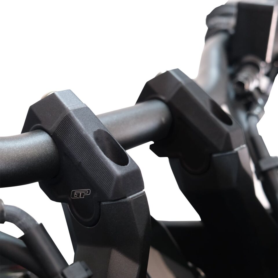 GP Kompozit Honda ADV 350 2023-2026 Uyumlu Gidon Yükseltme Siyah