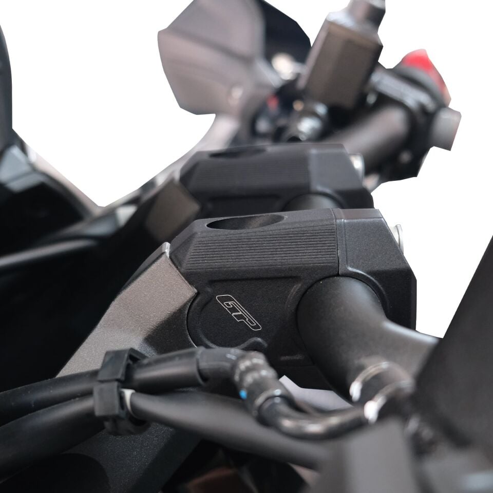 GP Kompozit Honda ADV 350 2023-2026 Uyumlu Gidon Yükseltme Siyah