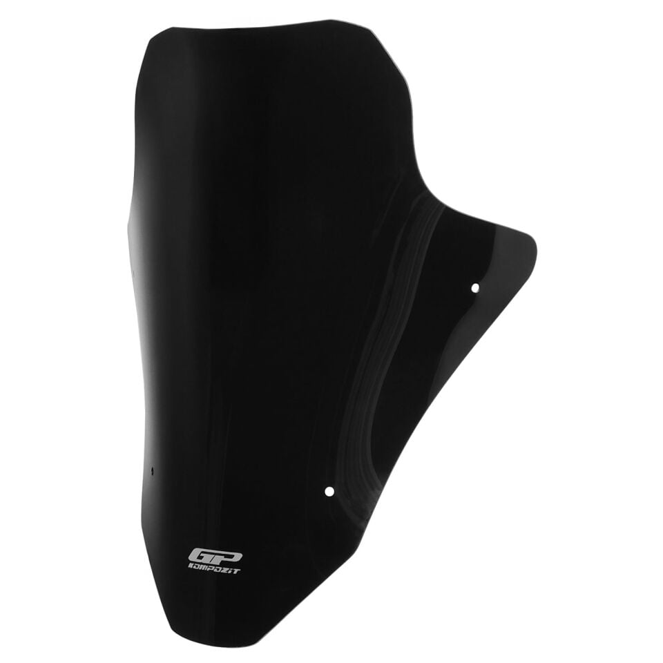 GP Kompozit Honda PCX 125 / 150 2025-2026 Uyumlu Baskılı Ön Cam Siyah 55 cm
