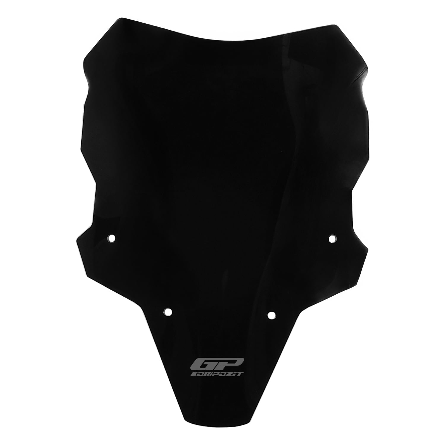 GP Kompozit Honda CB750 Hornet 2025-2026 Uyumlu Ön Cam Siyah 45 cm