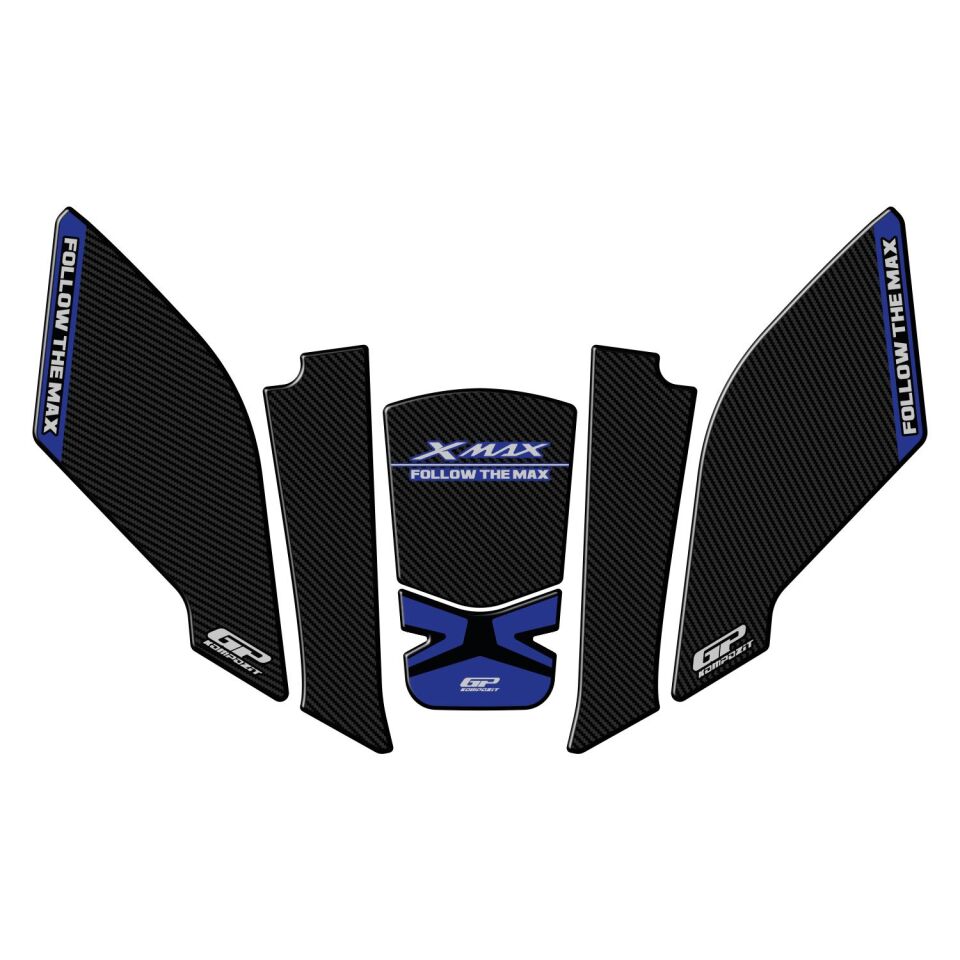GP Kompozit Yamaha XMAX 2023-2026 Uyumlu Tank Pad Mavi