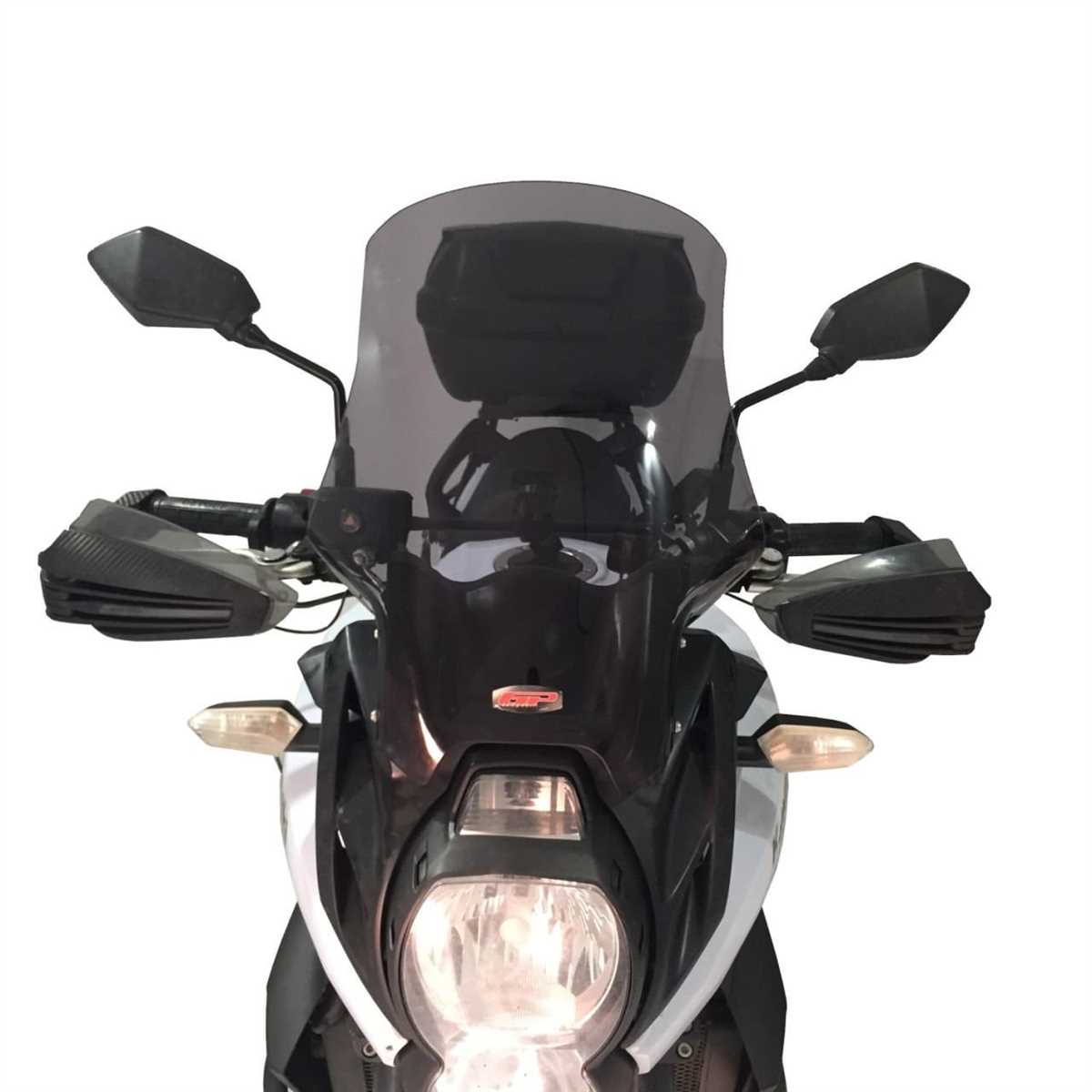 GP Kompozit Kawasaki Versys 650 2010-2014 Uyumlu Ön Cam Şeffaf