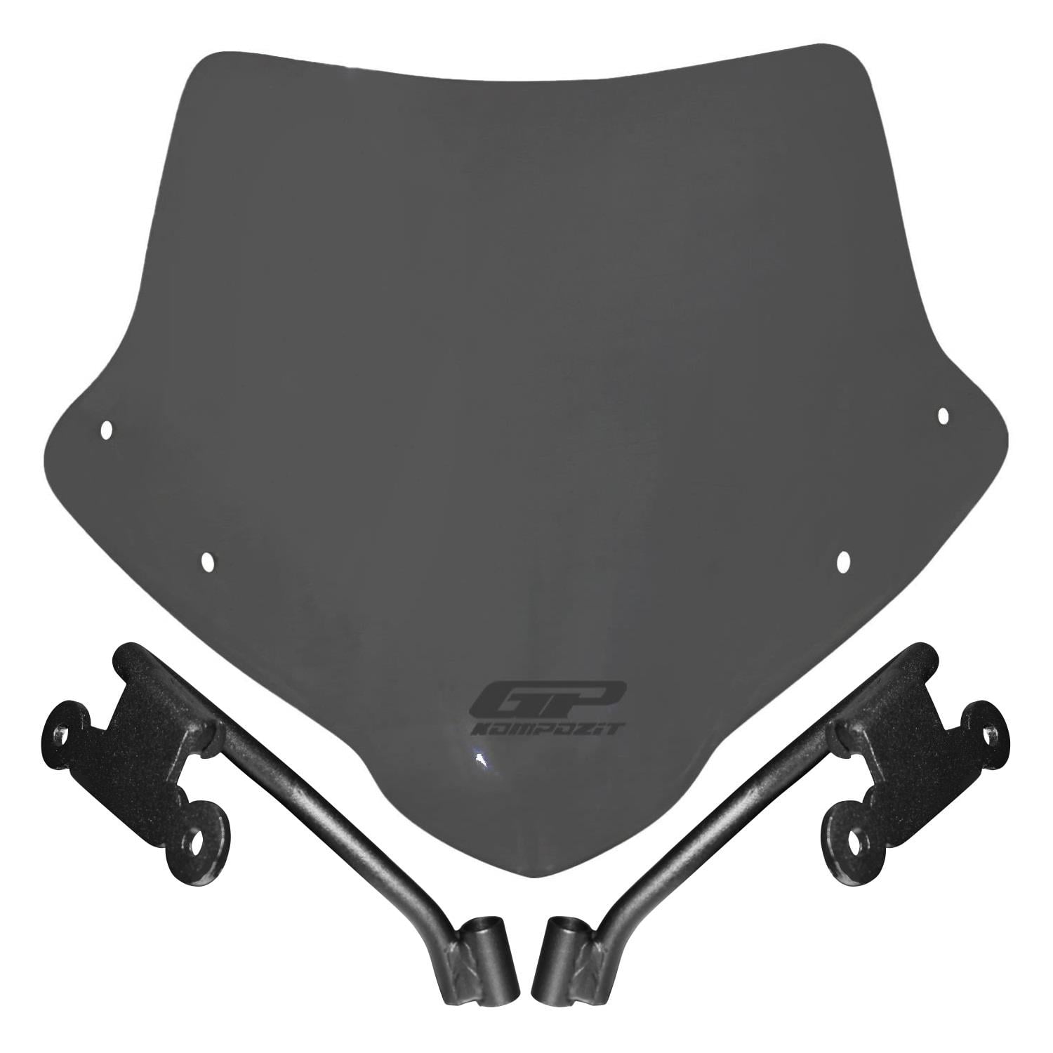 GP Kompozit Honda CB750 Hornet 2023-2024 Uyumlu Ön Cam Füme 28 cm