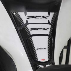 GP Kompozit Honda PCX 125 / 150 2018-2020 Uyumlu Tank Pad Beyaz