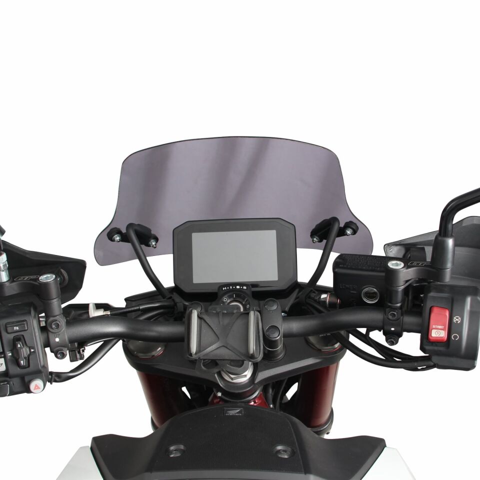 GP Kompozit Honda CB750 Hornet 2023-2024 Uyumlu Ön Cam Şeffaf 28 cm