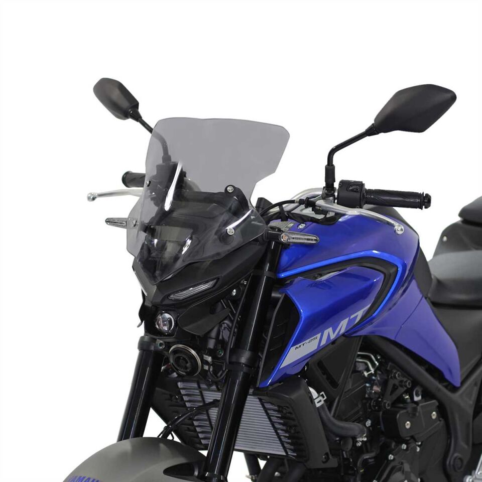 GP Kompozit Yamaha MT-25 2020-2024 Uyumlu Ön Cam Füme