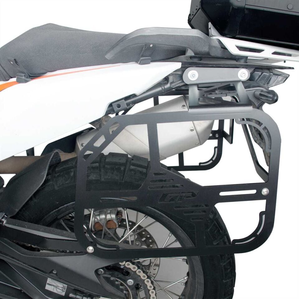 GP Kompozit KTM 790 / 890 ADV 2021-2024 Uyumlu Yan Çanta Demiri Siyah