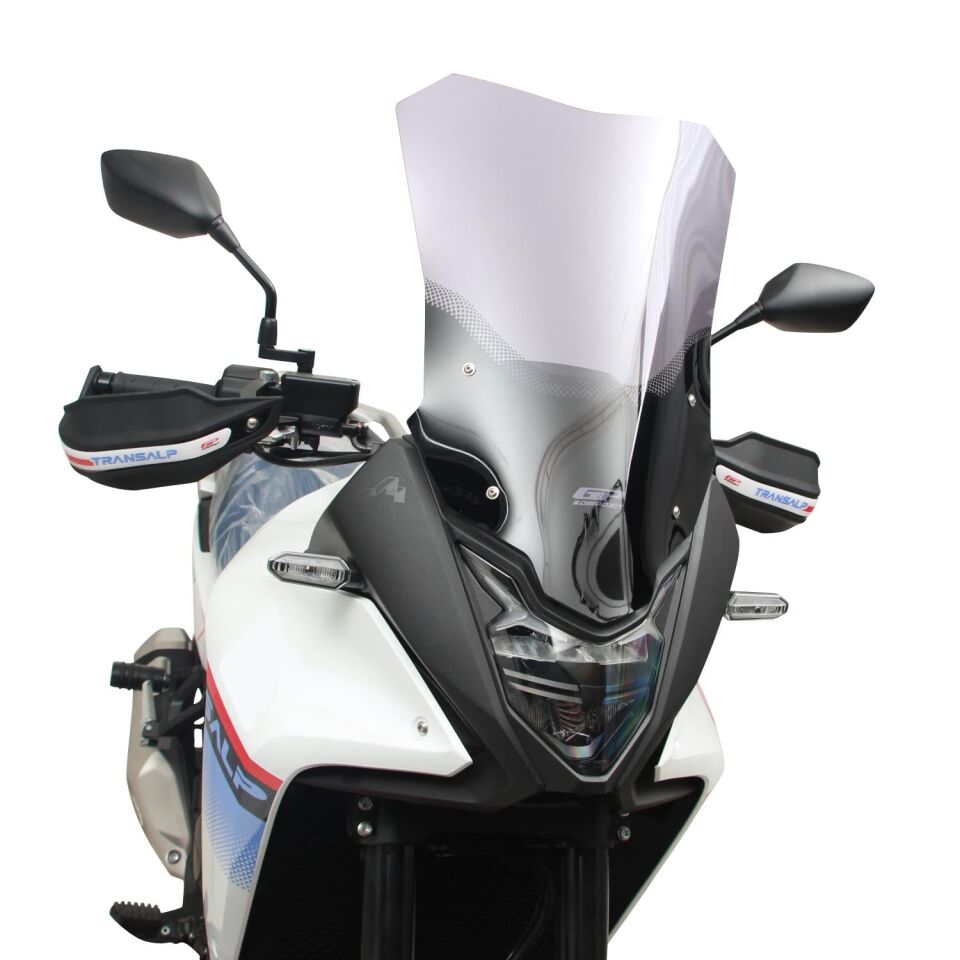 GP Kompozit Honda XL750L Transalp 2023-2024 Uyumlu Ön Cam Şeffaf 53 cm