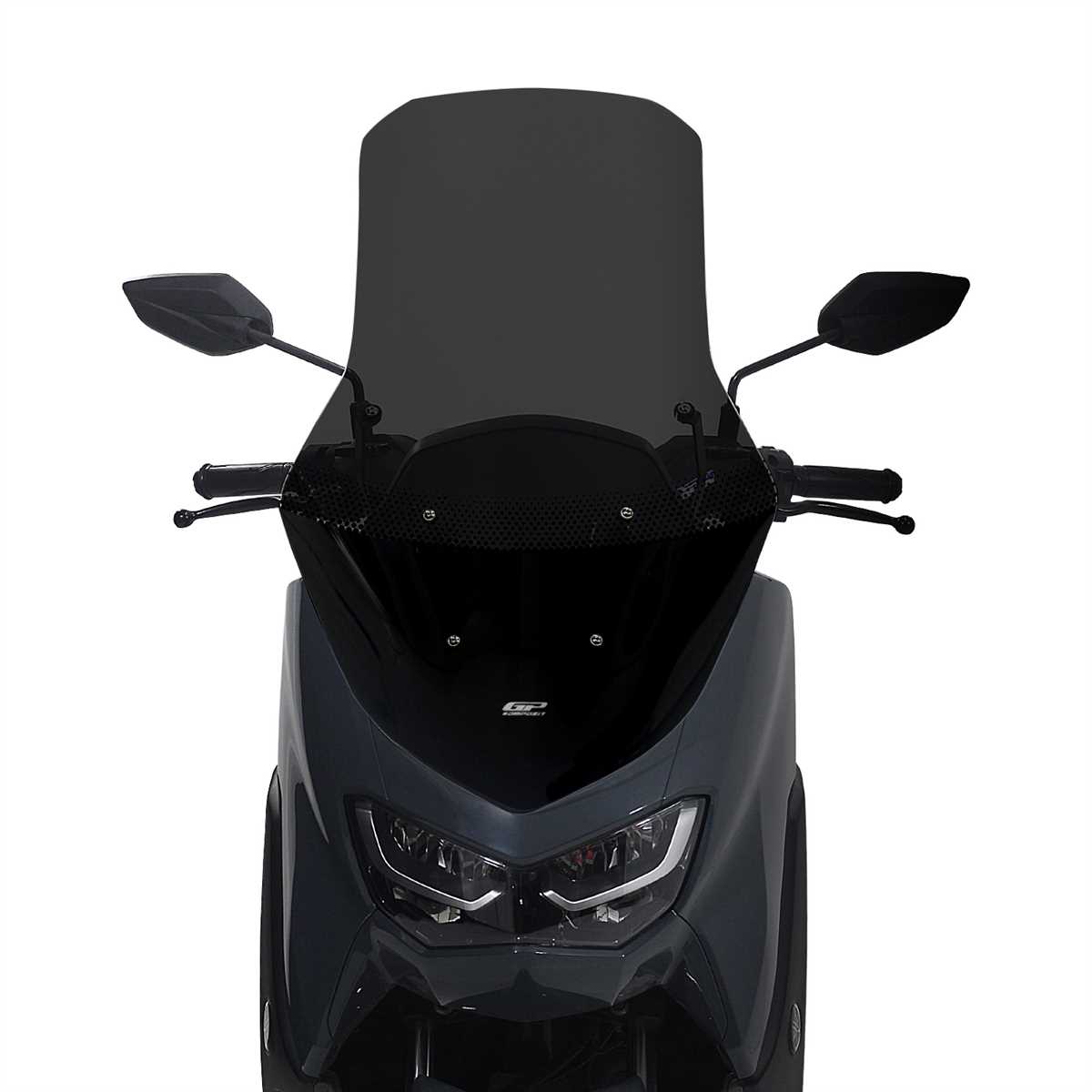 GP Kompozit Yamaha NMAX 125 / 155 2021-2024 Uyumlu Ayaklı Tur Camı Füme