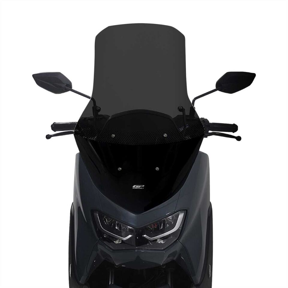GP Kompozit Yamaha NMAX 125 / 155 2021-2024 Uyumlu Ayaklı Tur Camı Füme