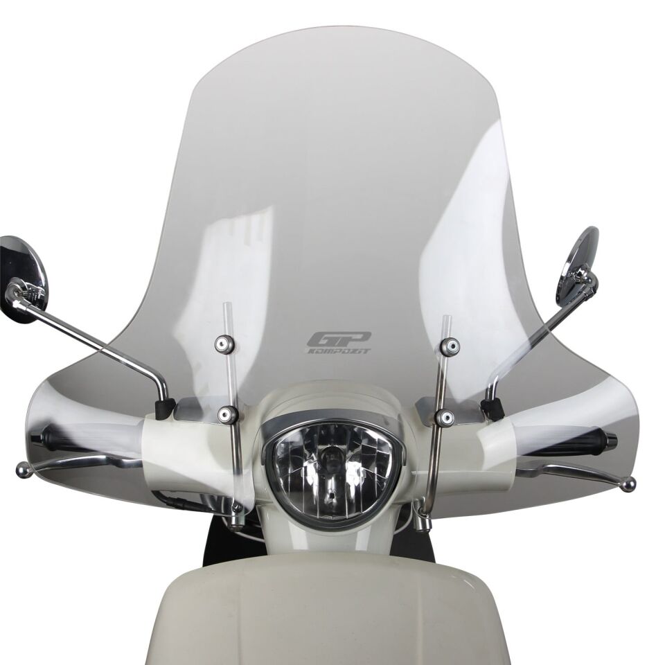 GP Kompozit Peugeot Django 2015-2024 Uyumlu Ön Cam Füme 51 cm