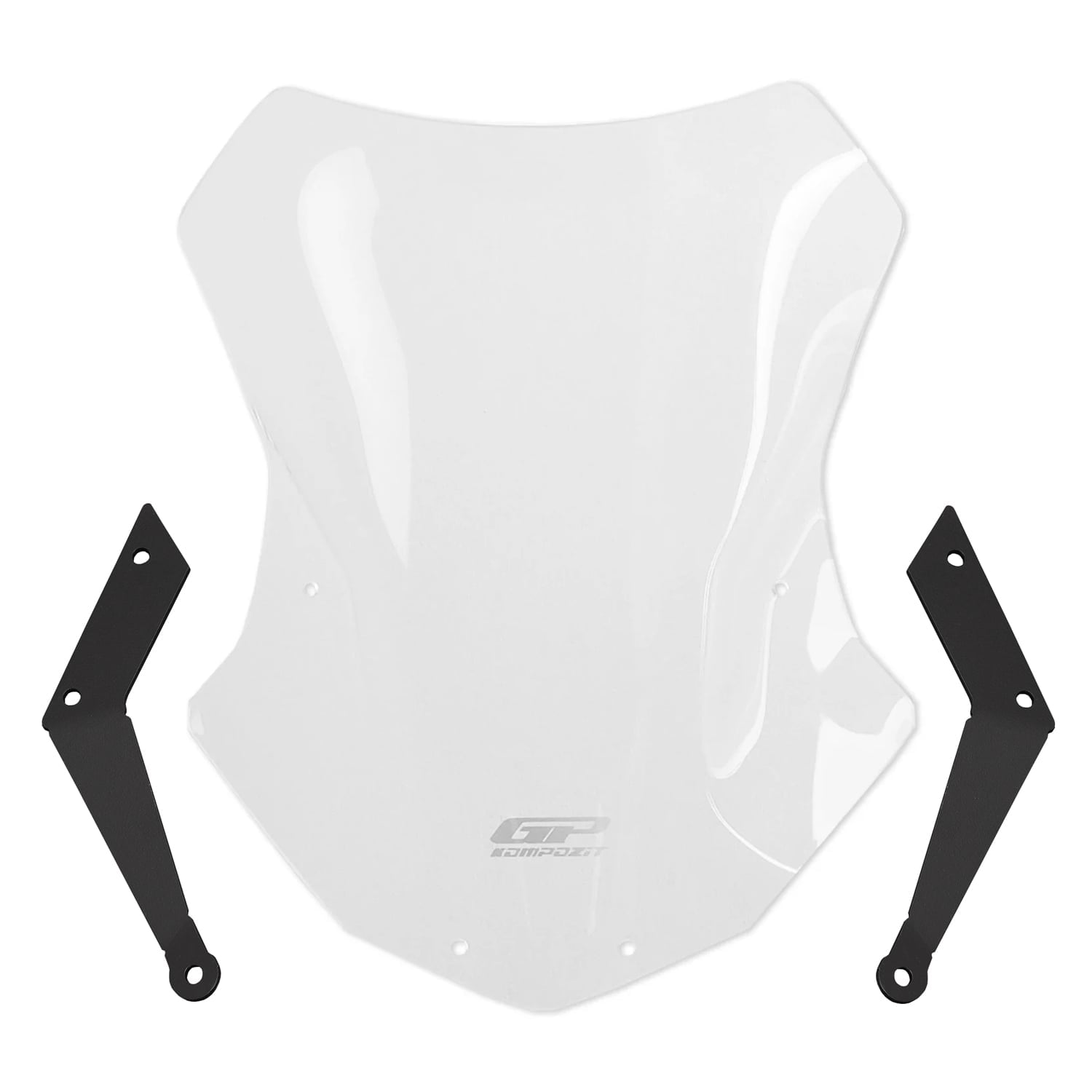 GP Kompozit SYM NH T 200 2024 Uyumlu Ön Cam Şeffaf 45 cm
