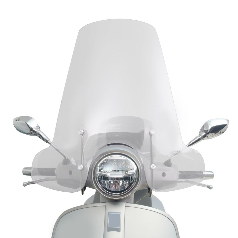 GP Kompozit Vespa GTS 300 / 150 Universal Uyumlu Ön Cam Şeffaf 54 cm