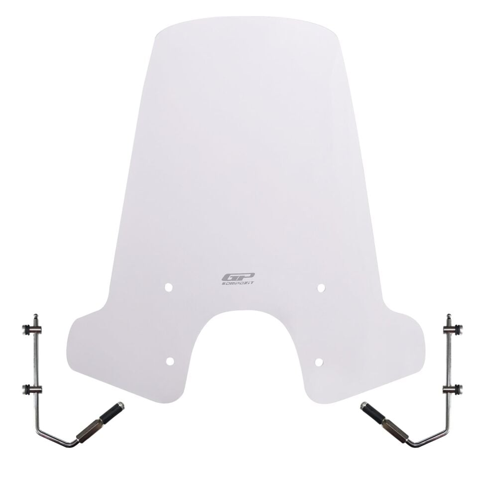 GP Kompozit Vespa GTS 300 / 150 Universal Uyumlu Ön Cam Şeffaf 69 cm