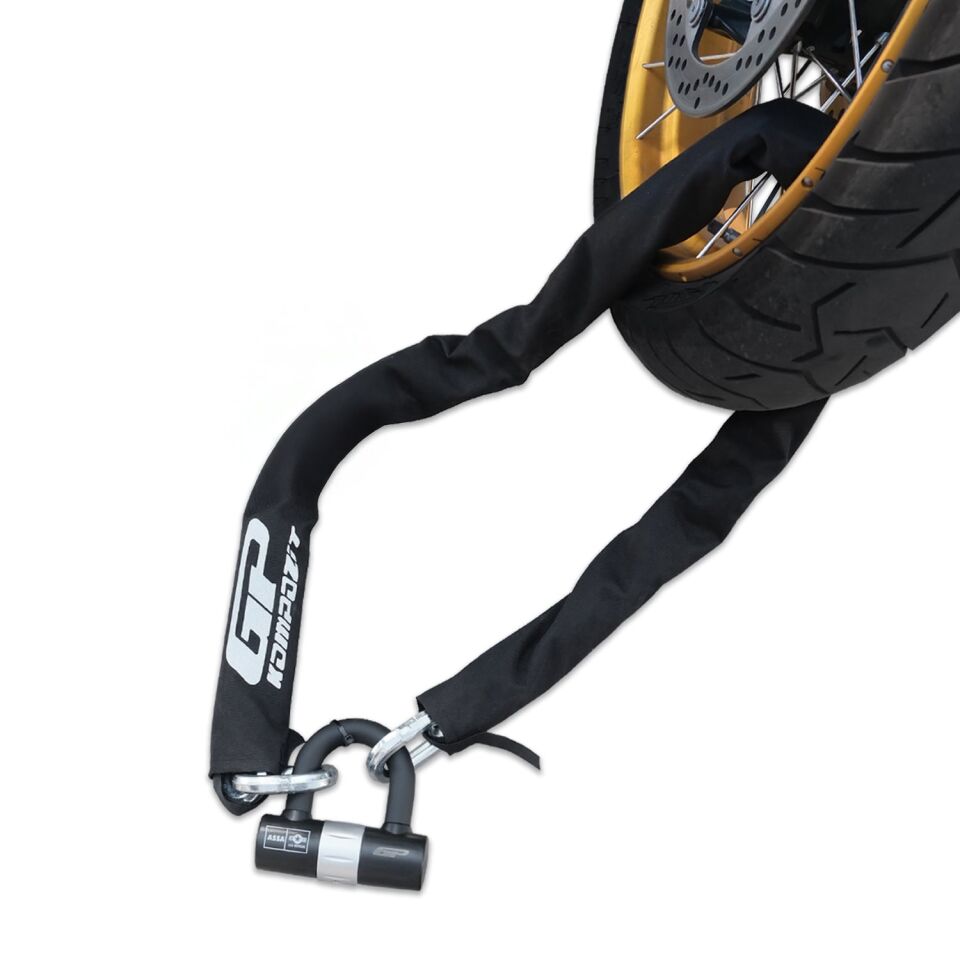 GP Kompozit Universal 2 mt 13 mm Motosiklet Zinciri ve Kilidi