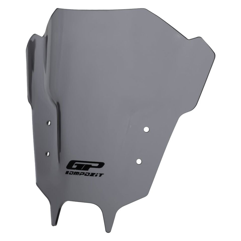 GP Kompozit Yamaha MT-09 2021-2023 Uyumlu Ön Cam Gri 30 cm