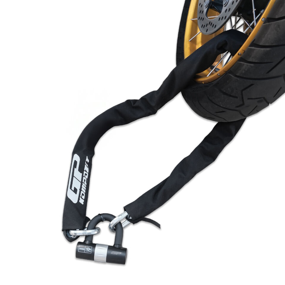 GP Kompozit Universal 1.5 mt 13 mm Motosiklet Zinciri ve Kilidi