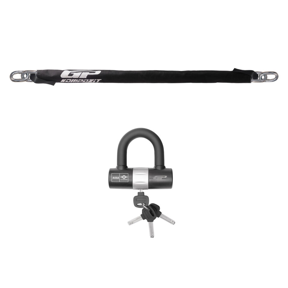 GP Kompozit Universal 1.5 mt 13 mm Motosiklet Zinciri ve Kilidi