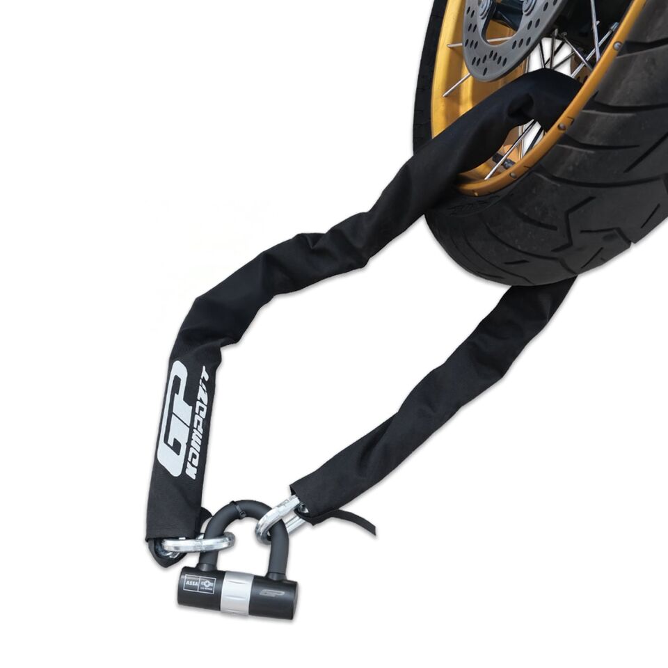 GP Kompozit Universal 2 mt 10 mm Motosiklet Zinciri ve Kilidi