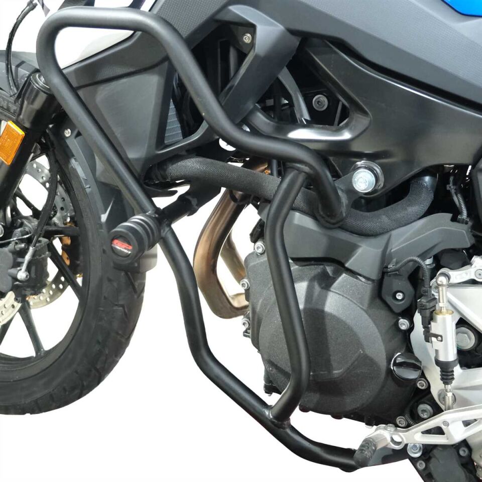 GP Kompozit BMW F 800 GS 2024 Uyumlu Motor Koruma Demiri Siyah