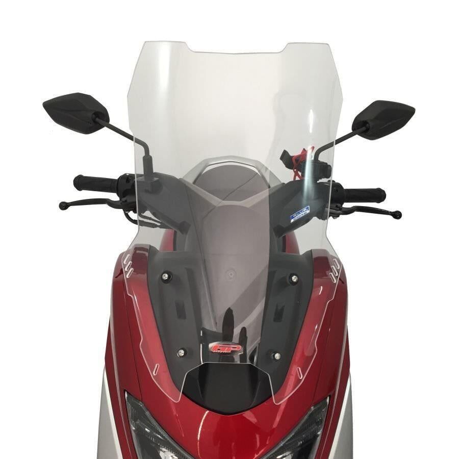 GP Kompozit Yamaha NMAX 125 / 155 2015-2020 Uyumlu Ön Cam Füme 59 cm