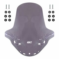 GP Kompozit Suzuki Burgman 650 2001-2012 Uyumlu Ön Tur Camı Füme
