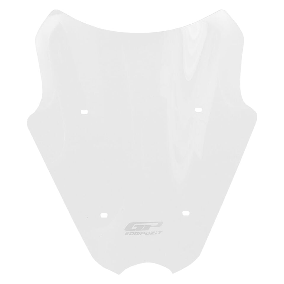 GP Kompozit Yamaha NMAX 125 / 155 2025-2026 Uyumlu Kısa Ön Cam Şeffaf 40 cm