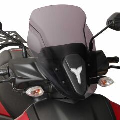 GP Kompozit Yamaha RayZR 2024 Uyumlu Kısa Spor Ön Cam Füme