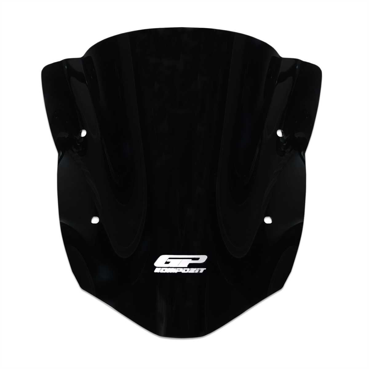GP Kompozit TVS Apache RTR 200 2024 Uyumlu Kısa Ön Cam Siyah