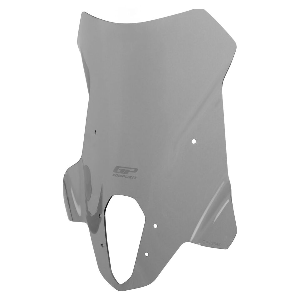 GP Kompozit Yamaha RayZR 2024 Uyumlu Ön Tur Camı Füme 53 cm