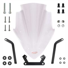 GP Kompozit Bajaj Pulsar NS 200 2011-2024 Uyumlu Ön Cam Şeffaf