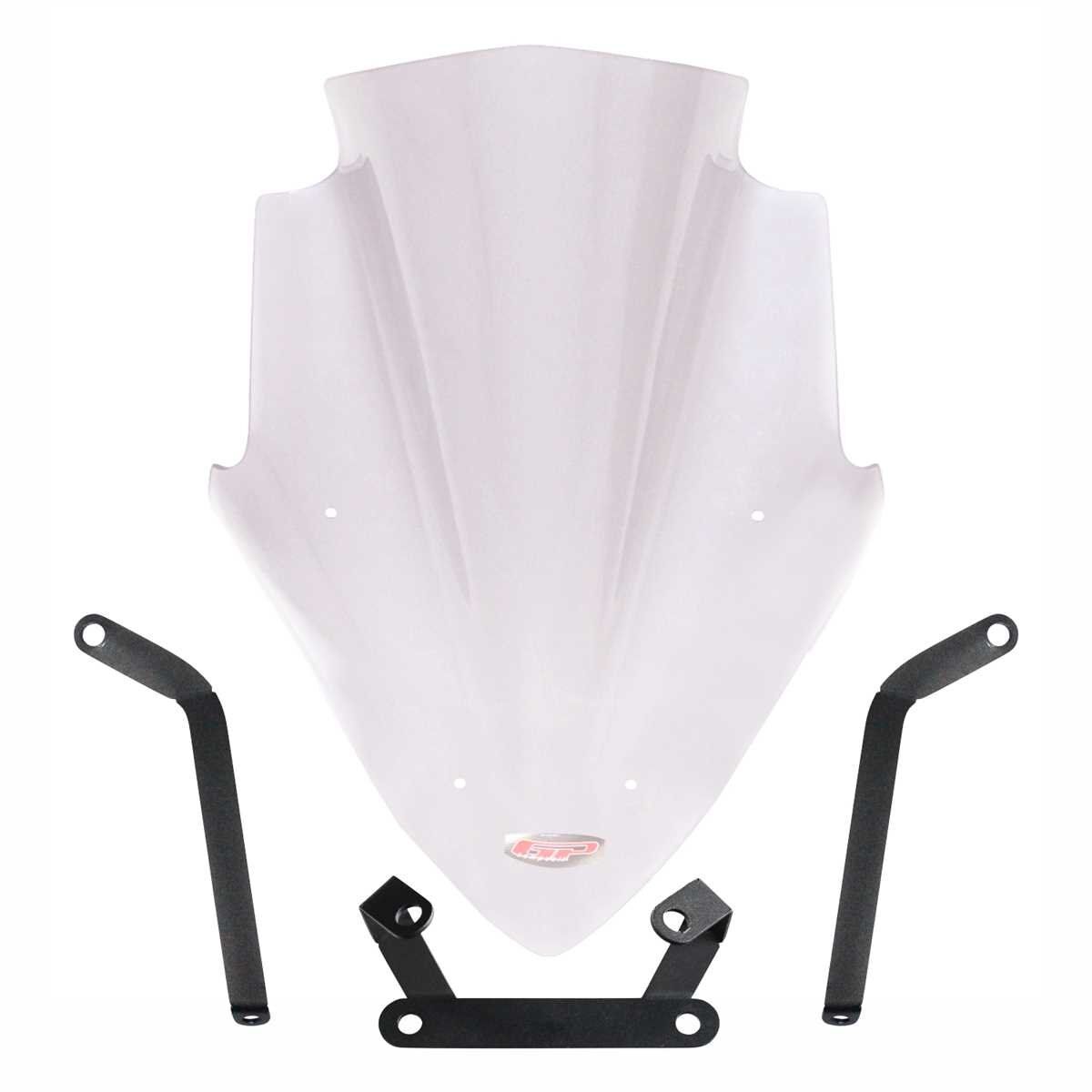 GP Kompozit Bajaj Pulsar NS 200 2011-2024 Uyumlu Ön Cam Şeffaf